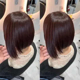 カラー 池谷 茉耶のヘアスタイル