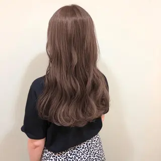 ロング カラー ANNA /艶髪/ハイトーンのヘアスタイル