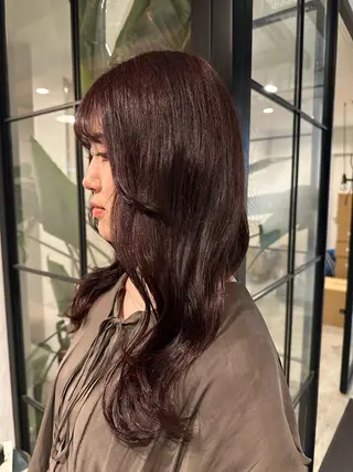 セミロング 新潟/LIMLESS _ARISAのヘアスタイル