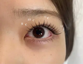 マツエク・マツパ r:na所属・r:na 【リーナ】のマツエク・マツパデザイン