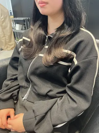 ロング 原宿/プルエ ク/上品カラー/そらのヘアスタイル