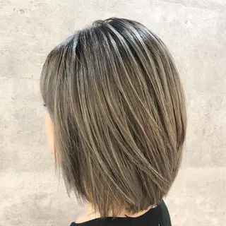 ミディアム カラー i  plus＋所属・髪質改善で 憧れの潤艶美髪にのヘアスタイル