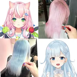ロング 🎀憧れ髪色🎀 MANATOのヘアスタイル