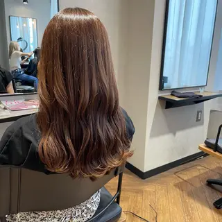 セミロング 金城 二千夏のヘアスタイル