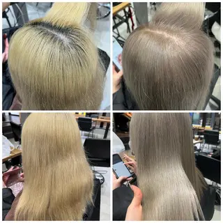 セミロング カラー MAKO ❤️🔥NEXTのヘアスタイル