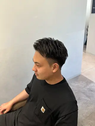 ショート メンズ SALOWIN下北No.R店所属・下北沢／メンズヘア/ メンズパーマ/優樹のヘアスタイル