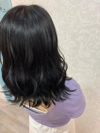 セミロング カラー ステラマリス 梅田のマツエク・マツパデザイン