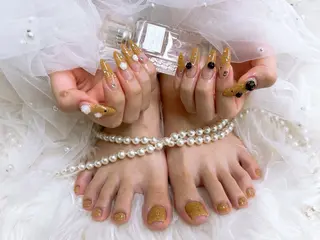 ロング Nailsalon Angeのネイルデザイン