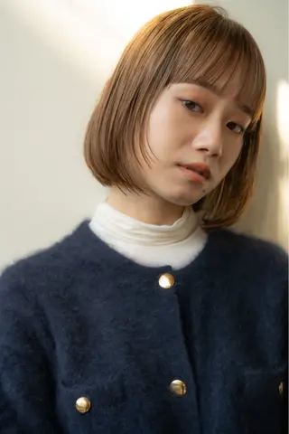 ショート カラー YUKI/パーマ/縮 毛矯正/ブリーチのヘアスタイル