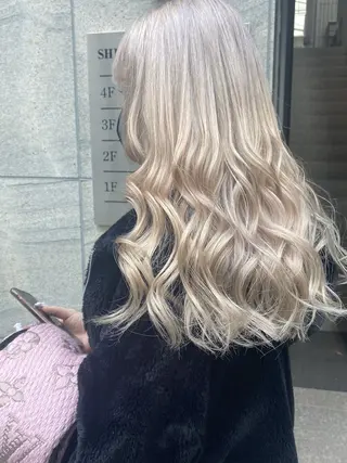 ロング カラー Chérie所属・Chérie 渋谷/カラーサロンのヘアスタイル