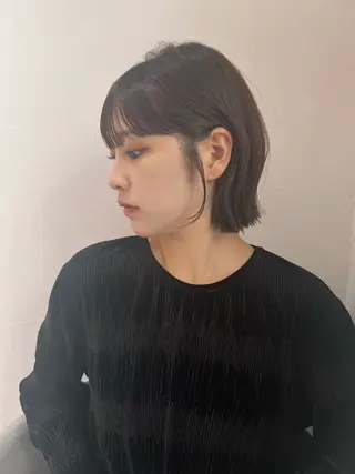 ショート 大宮/ボブ/縮毛矯正 大瀧菜月のヘアスタイル