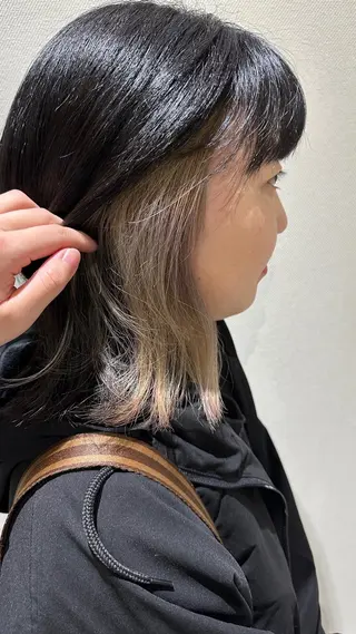 ミディアム カラー 大人可愛いスタイル 提案✨佐藤純菜のヘアスタイル