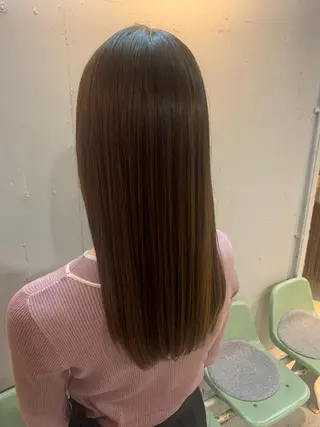 セミロング カラー 似合わせ×美髪改善✨ Yutoのヘアスタイル