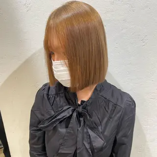 ショート カラー 💎巻ける縮毛矯正/ 艶髪💎石渕智也のヘアスタイル