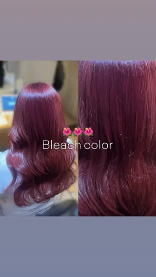 ロング カラー ラフィスヘアードープ所属・👑髪質改善wカラー /ハイトーン/アユカのヘアスタイル