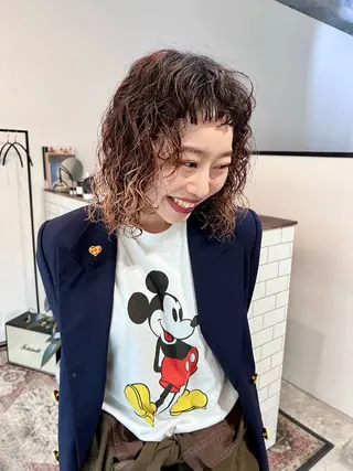 ミディアム カラー パーマ mizuki ニュアンスパーマのその他イメージ