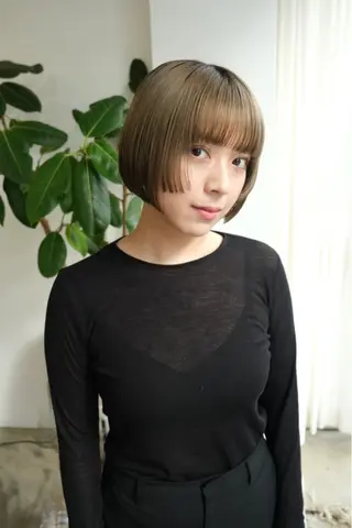 ショート カラー ness ネスのヘアスタイル