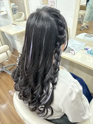 カラー ヘアアレンジ GLOSS 心斎橋 山上のヘアスタイル