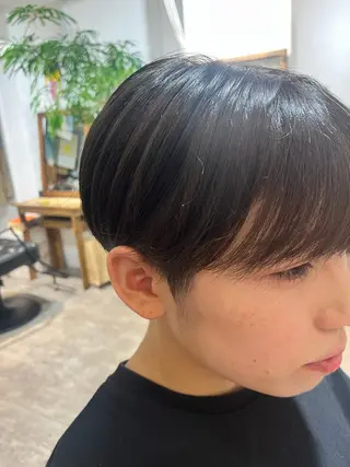 ショート 新宿デザインカット 👶RENAのヘアスタイル