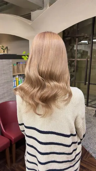 ロング カラー zerohair GARDEN所属・zerohair むらなかあやね🐰ᩚのヘアスタイル