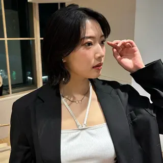 ショート AFLOAT D’L所属・カットモデル募集‎ / 角本 藍のヘアスタイル