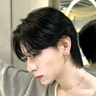 メンズ メンズ支持率No.1 縮毛矯正/千原 涼麻のヘアスタイル