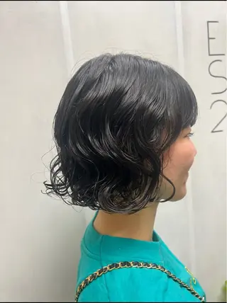 ショート カラー パーマ 🦋.*˚オタク美容 師アキバノノカ🦋のヘアスタイル