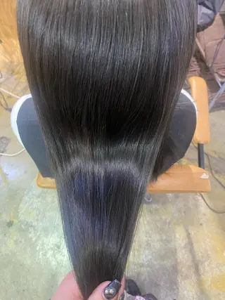 ロング カラー ブリーチカラーと、髪 質改善。HARUKAのヘアスタイル