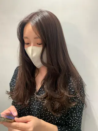 ロング 上原 みちるのヘアスタイル