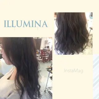 ロング カラー 山内 聡史のヘアスタイル