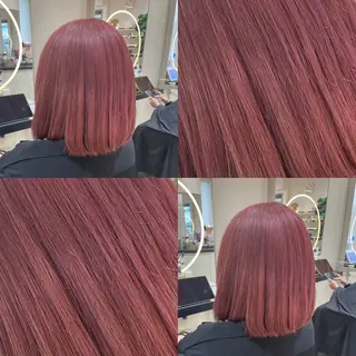 ミディアム カラー 🎀推し活カラー/ ピンクカラー/のののヘアスタイル