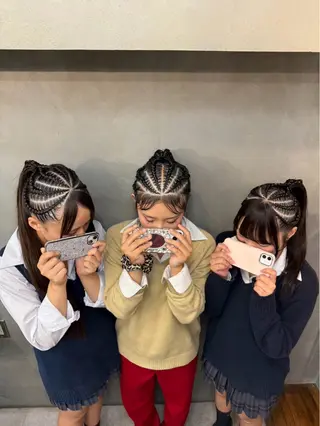 ロング ヘアアレンジ TNB TOKYO所属・Insta 指名 No.1KURUMIのヘアスタイル