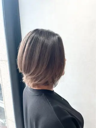 ショート カラー 盛れるアレンジ/ カラー/hazukiのヘアスタイル