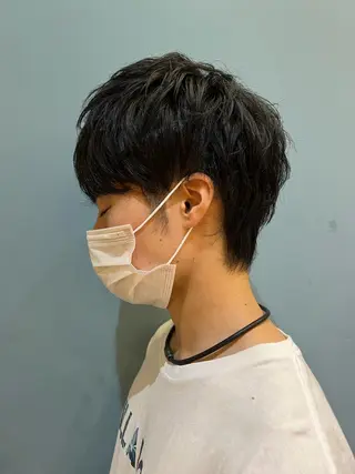 ショート メンズ ハイトーン/ブリーチ 八重津 晃輔のヘアスタイル