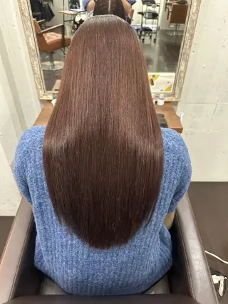 カラー 名駅/艶カラー/原田 永遠のヘアスタイル