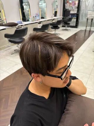 カラー メンズ 🩶米澤 美月🩶のヘアスタイル