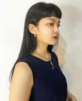 セミロング カラー ヘアアレンジ 〽️magico/ ウルフDaiki〽️のヘアスタイル