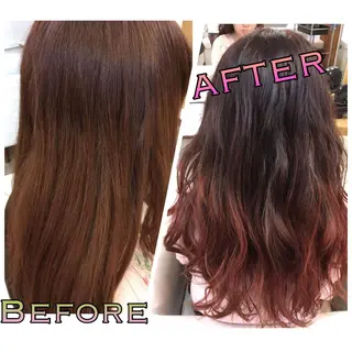 ロング 平 一裕のヘアスタイル