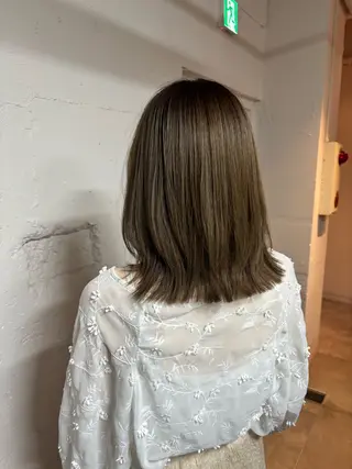 ミディアム 🩵似合わせカット SEIRA🩵のヘアスタイル