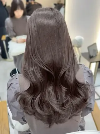 ロング 🩶レイヤー/艶髪/ 顔周り/韓国風/輝士のヘアスタイル