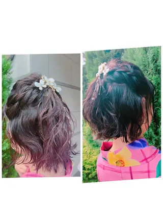 ショート 品田 真里のヘアスタイル