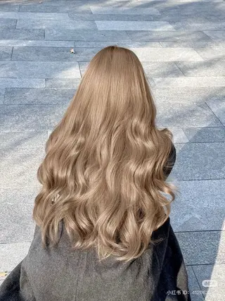 ロング カラー 🎀暖色/ラベンダー /paru🤍のヘアスタイル