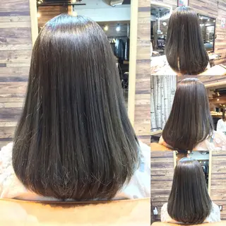 セミロング カラー MITSU ✂️のヘアスタイル