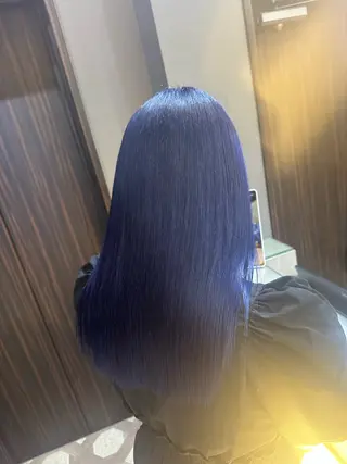 セミロング 誠也/唯一無二の ルーツカラーのヘアスタイル