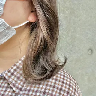 カラー 🫧BUBBLES 新所沢　かとうゆきのヘアスタイル