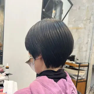ショート 美髪矯正 大塩幸輝のヘアスタイル