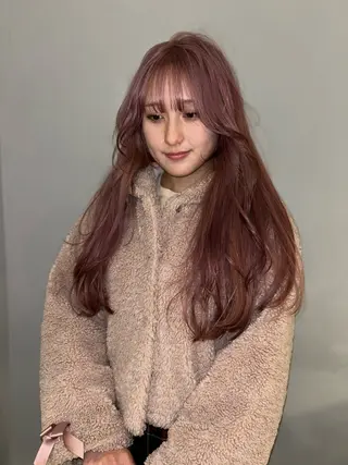 ロング カラー ケアパーマ/ブリーチ daisukeのヘアスタイル