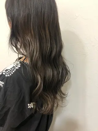 ロング カラー GLROW haruhiのヘアスタイル
