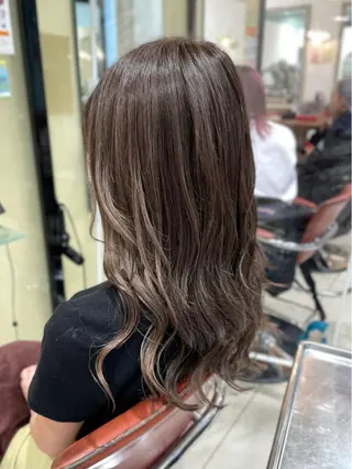 ロング カラー 井上 武輝のヘアスタイル