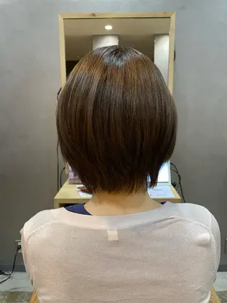 ショート カラー 上村 颯のヘアスタイル